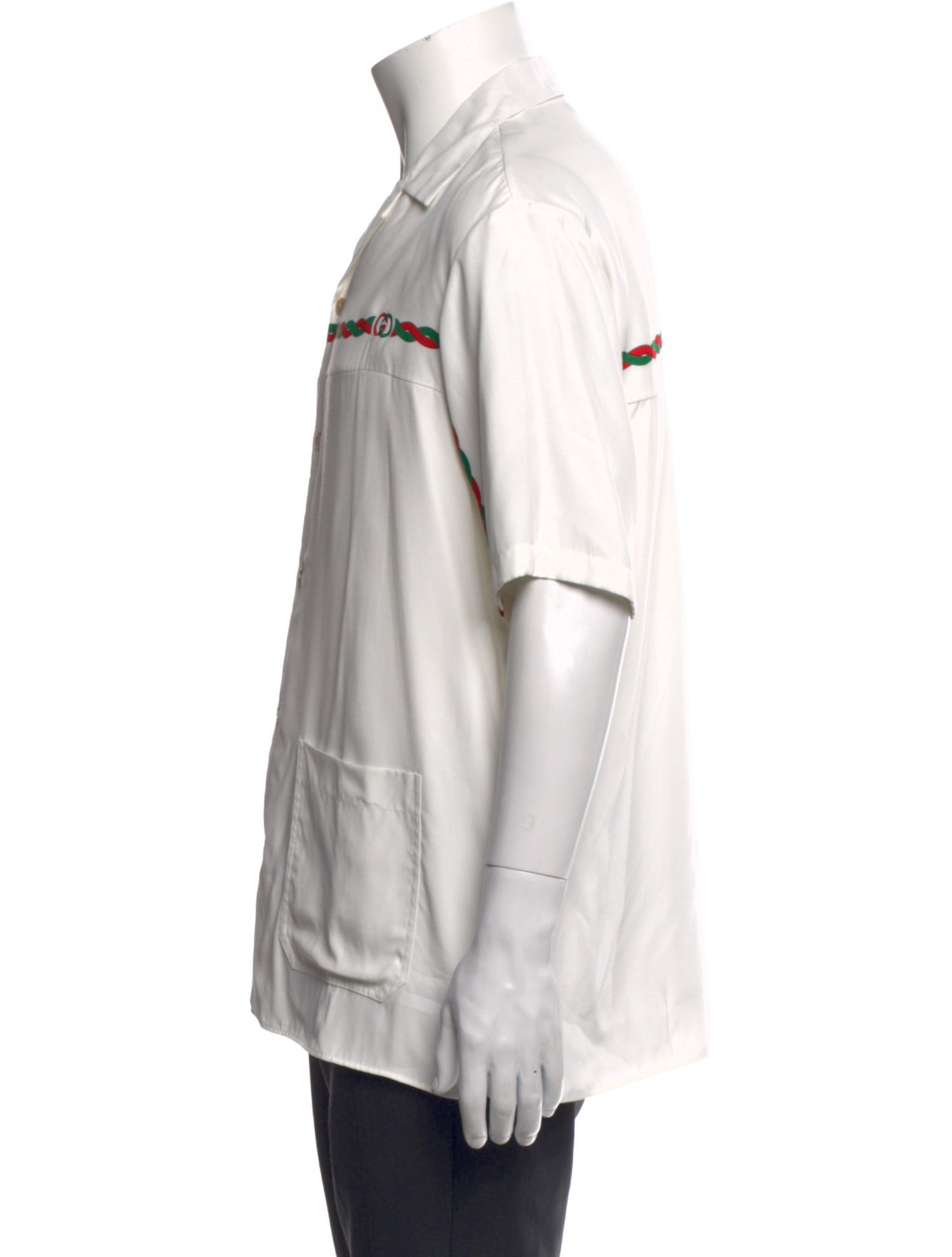 Gucci 2023 Web Accent Shirt